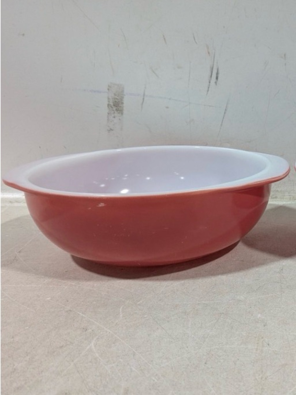 Vintage Pyrex Flamingo Pink Cinderella Bowl - Model 024